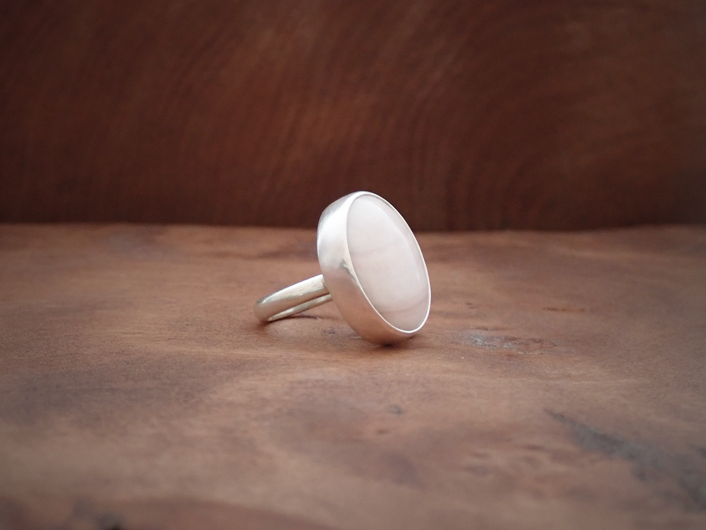 'Between Dreams' ・ Windy Mountain Jasper + Silver Ring ・ Size K